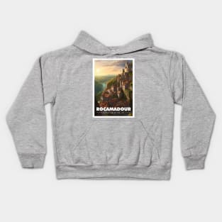 Affiche Rocamadour - France - Département du Lot - 46 - Kids Hoodie